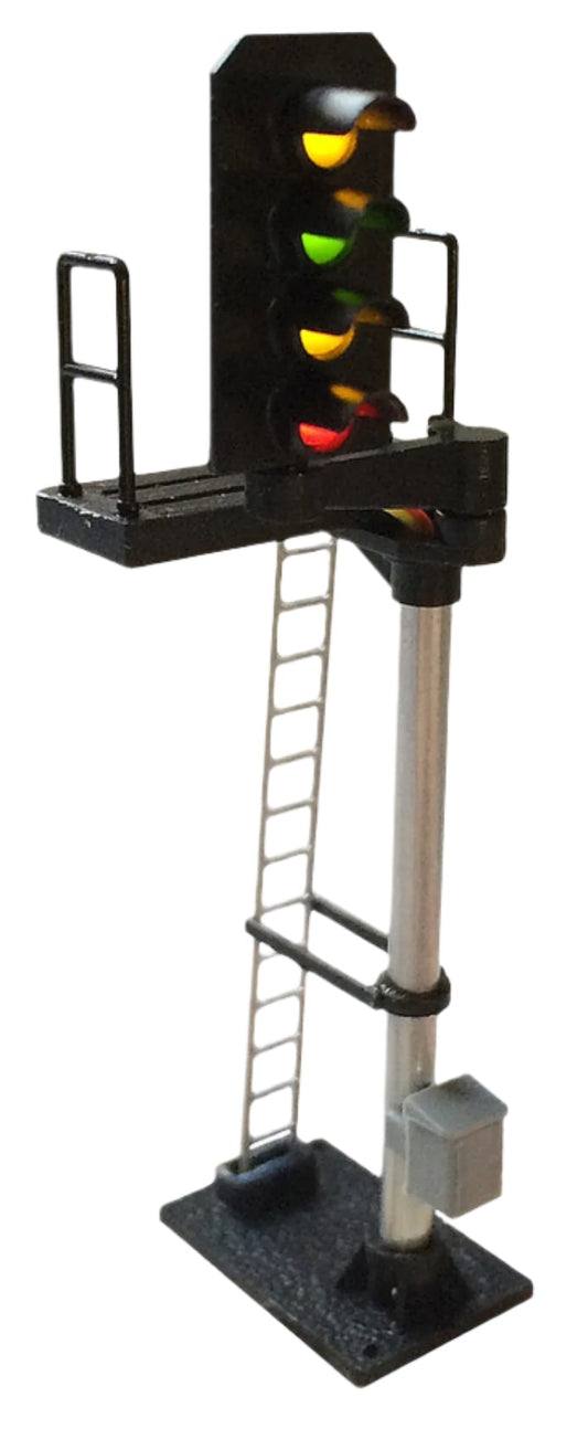 4 Aspect (R/Y/G/Y) Standard Left Offset Square Head (type 2) Signal