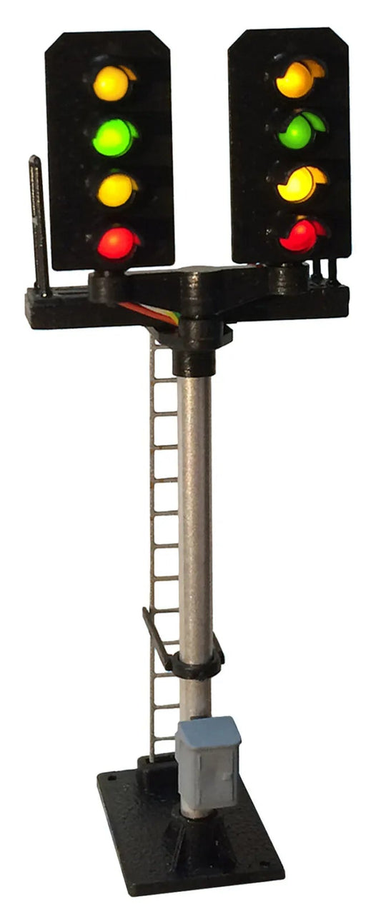 4 Aspect (R/Y/G/Y) Standard T Junction Square Head (type 2) Signal