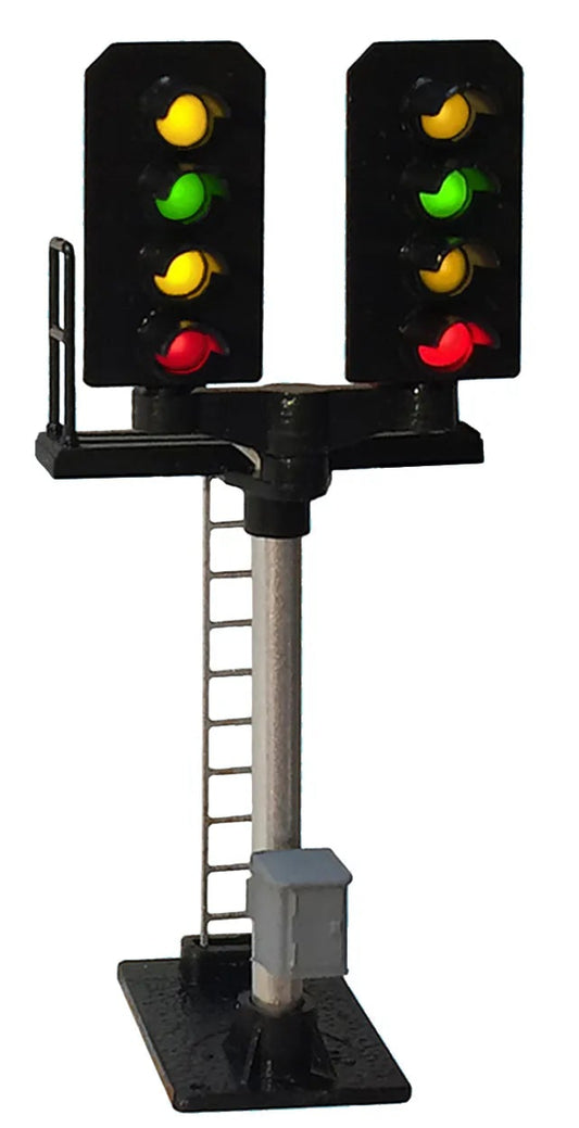 4 Aspect (R/Y/G/Y) Platform T Junction Square Head (type 2) Signal