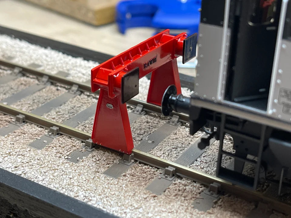 N Gauge Rawie Buffer Stop (Single Pack) - Unpainted Model Kit