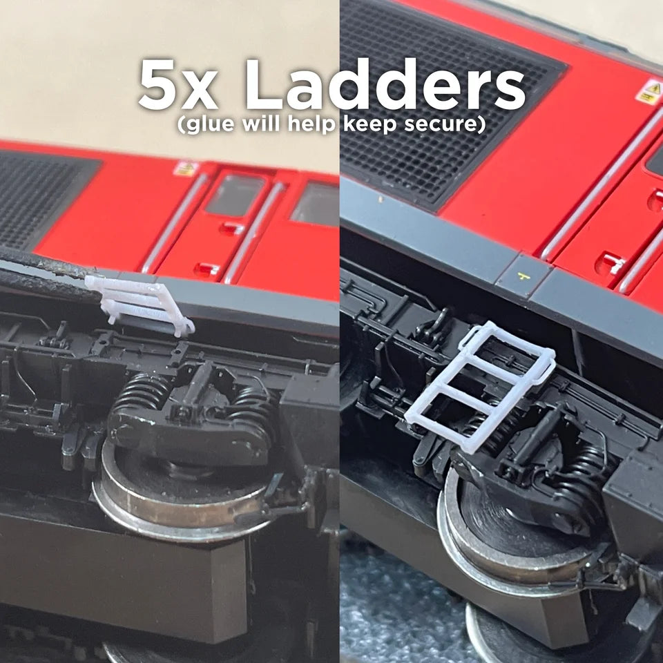 OO Gauge Class 60 Detail Pack (Single Pack) - Unpainted