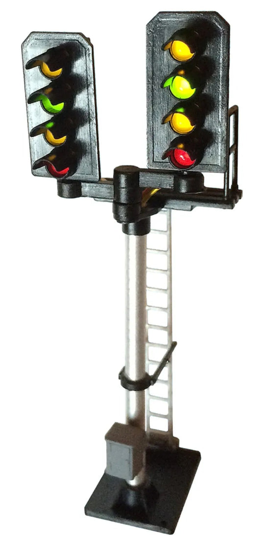 4 Aspect (R/Y/G/Y) Standard Stepped T Junction Square Head Signal