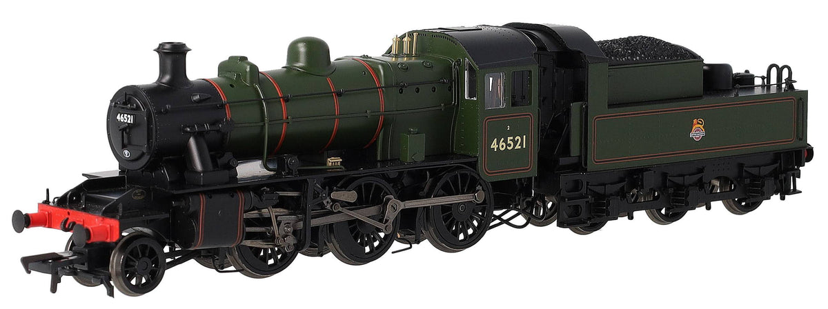 32-831 LMS Ivatt 2MT 46521 BR Lined Green (Early Emblem) Steam Locomotive