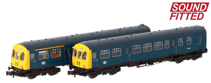 371-502ASF Class 101 2-Car DMU BR Blue - DCC Sound