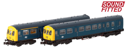 371-502ASF Class 101 2-Car DMU BR Blue - DCC Sound