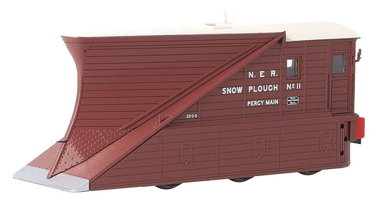 38-640Z NER Snowplough 11 NER Indian Red