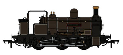 'Bellerophon' 0-6-0WT Brown As Preserved Steam Tank Locomotive (DCC Fitted)