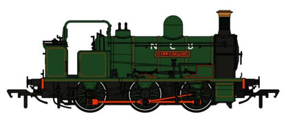 'Bellerophon' 0-6-0WT NCB Green Steam Tank Locomotive (DCC Fitted)