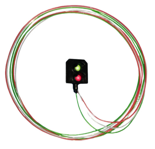 2 Aspect Square Signal Head (R/G) Long Wires
