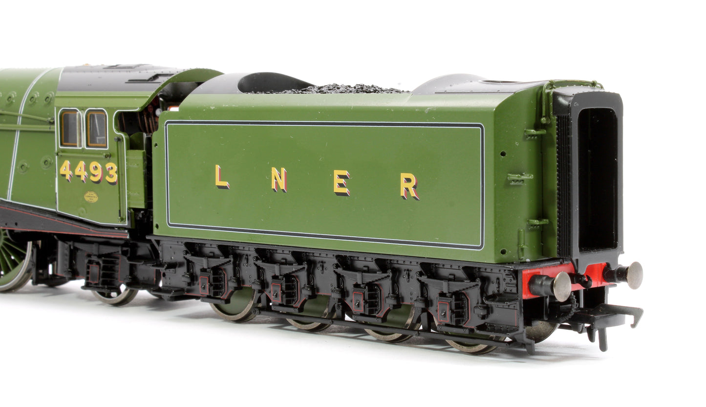 Black Label Class A4 Woodcock LNER Green Valanced 4-6-2 No.4493 Steam Locomotive - DCC Sound & Smoke