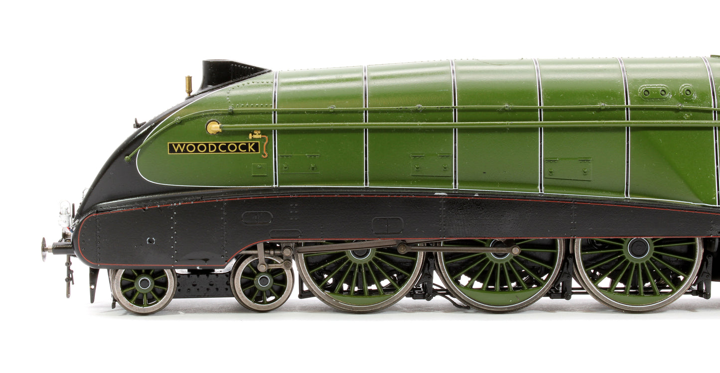 Black Label Class A4 Woodcock LNER Green Valanced 4-6-2 No.4493 Steam Locomotive - DCC Sound & Smoke