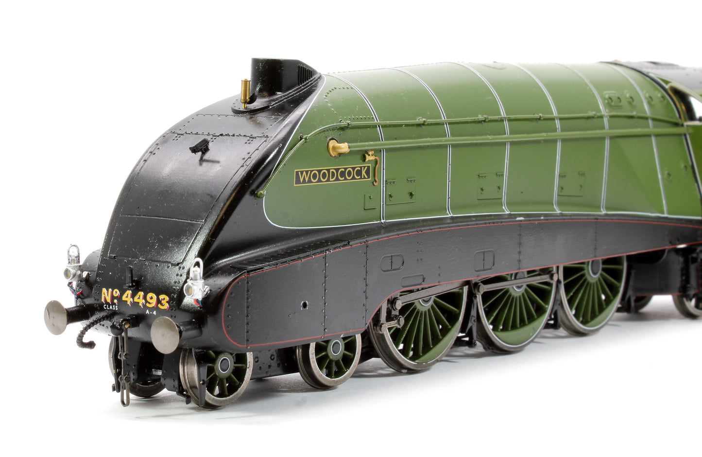 Black Label Class A4 Woodcock LNER Green Valanced 4-6-2 No.4493 Steam Locomotive - DCC Sound & Smoke