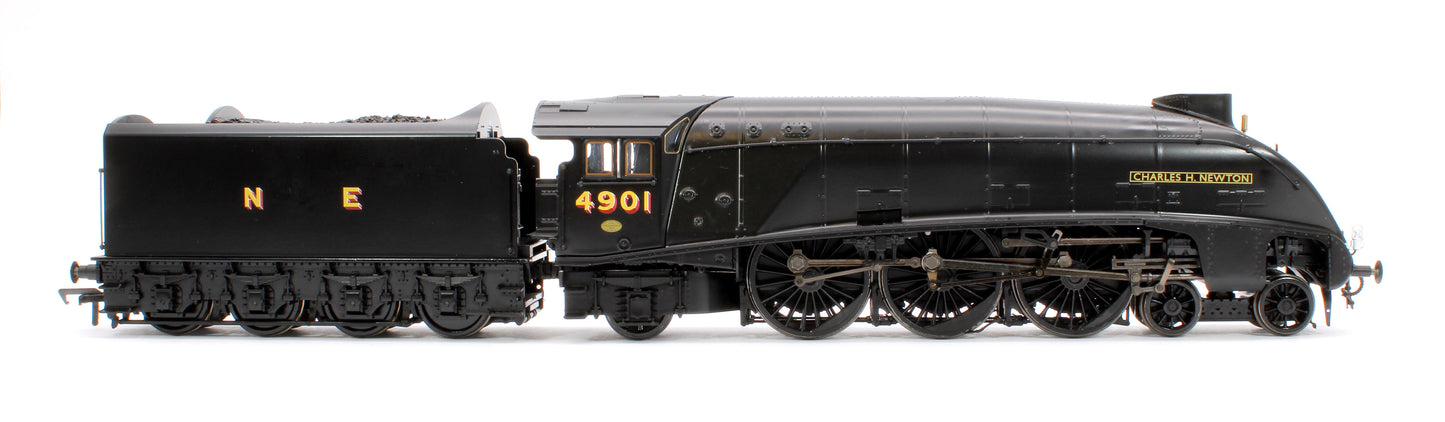 Black Label Class A4 Charles Newton Wartime Black Unvalanced 4-6-2 No.4901 Steam Locomotive - DCC Sound & Smoke