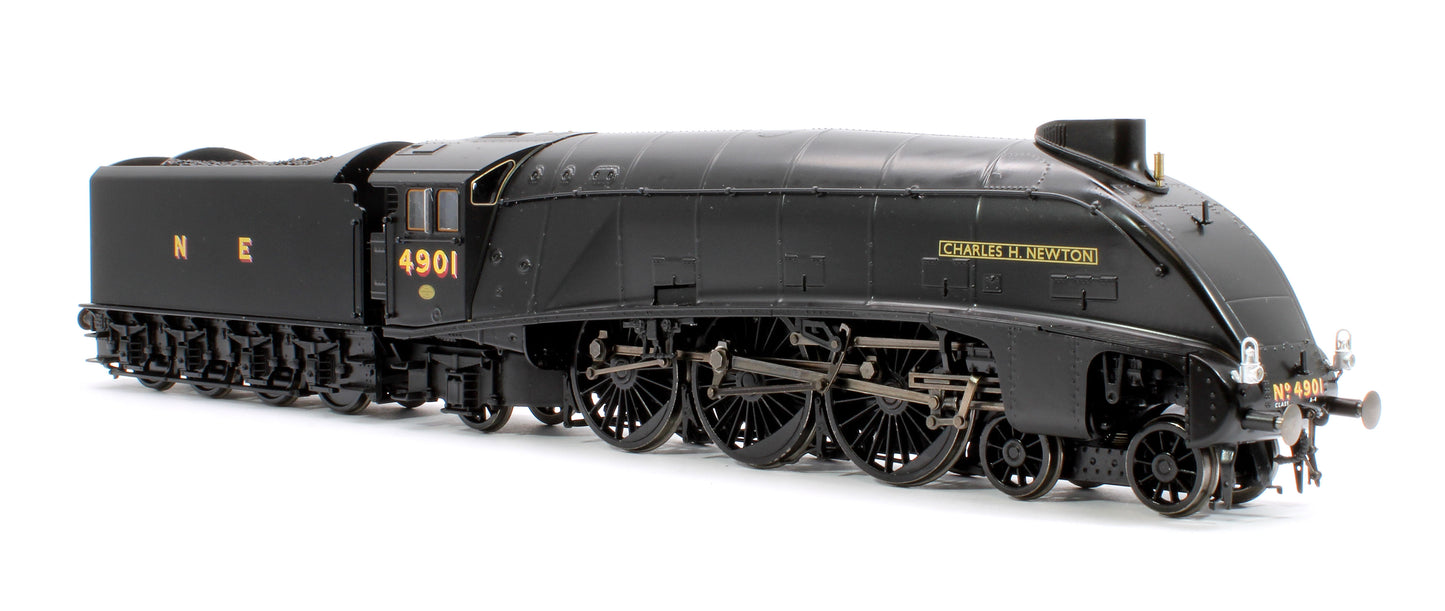 Black Label Class A4 Charles Newton Wartime Black Unvalanced 4-6-2 No.4901 Steam Locomotive - DCC Sound & Smoke