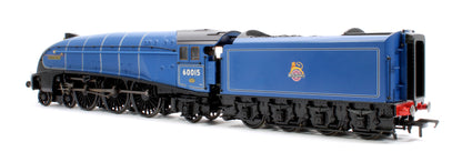 Black Label Class A4 Quicksilver Express BR Blue Unvalanced 4-6-2 No.60015 Steam Locomotive - DCC Sound & Smoke