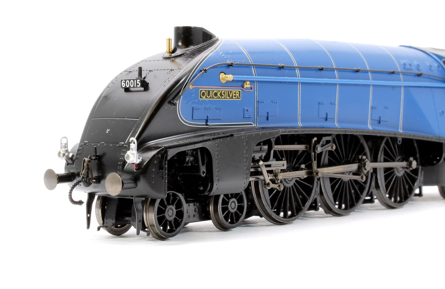 Black Label Class A4 Quicksilver Express BR Blue Unvalanced 4-6-2 No.60015 Steam Locomotive - DCC Sound & Smoke