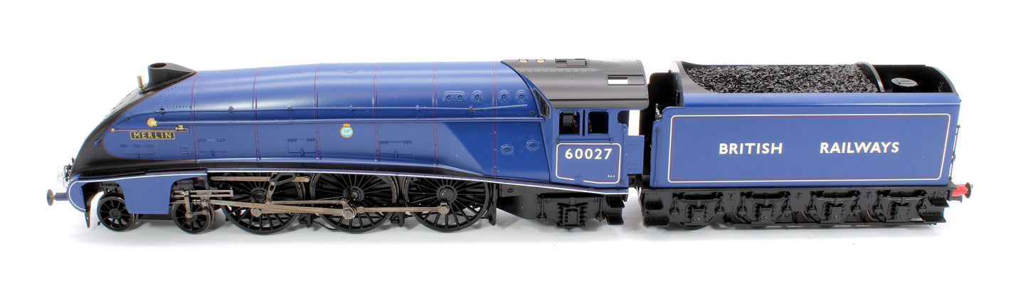 Black Label Class A4 Merlin Experimental Purple Unvalanced 4-6-2 No.60027 Steam Locomotive - DCC Sound & Smoke