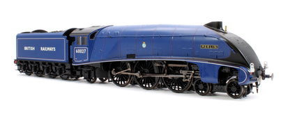 Black Label Class A4 Merlin Experimental Purple Unvalanced 4-6-2 No.60027 Steam Locomotive - DCC Sound & Smoke