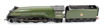 Black Label Class A4 Union of South Africa BR Green (Early Crest) Unvalanced 4-6-2 No.60009 Steam Locomotive - DCC Sound & Smoke