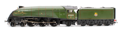 Black Label Class A4 Union of South Africa BR Green (Early Crest) Unvalanced 4-6-2 No.60009 Steam Locomotive - DCC Sound & Smoke