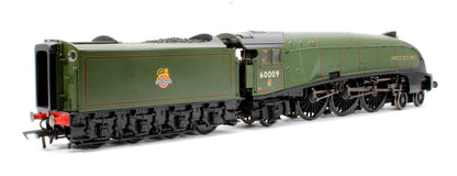 Black Label Class A4 Union of South Africa BR Green (Early Crest) Unvalanced 4-6-2 No.60009 Steam Locomotive - DCC Sound & Smoke