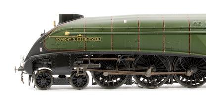 Black Label Class A4 Dwight D. Eisenhower BR Green (Late Crest) Unvalanced 4-6-2 No.60008 Steam Locomotive - DCC Sound & Smoke