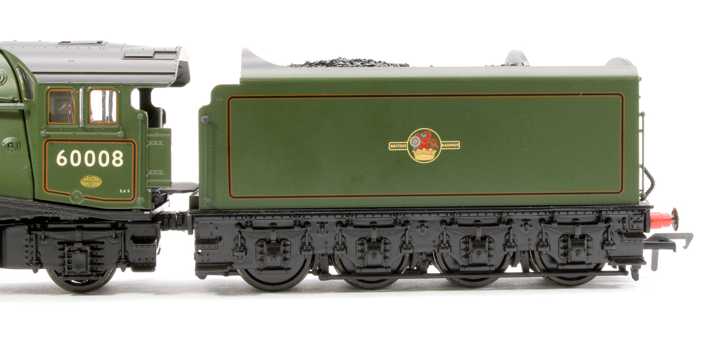 Black Label Class A4 Dwight D. Eisenhower BR Green (Late Crest) Unvalanced 4-6-2 No.60008 Steam Locomotive - DCC Sound & Smoke