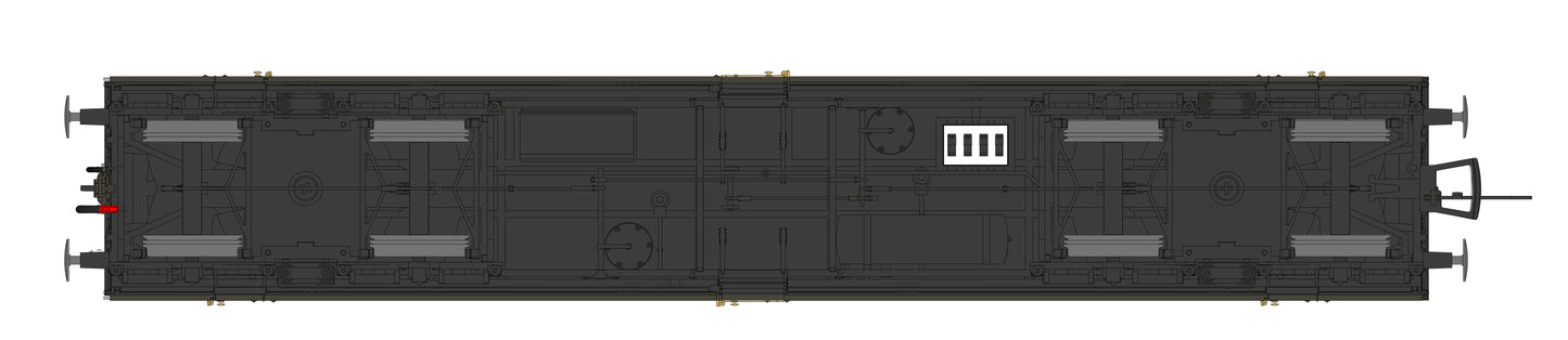 Black Label GWR Great Western Q13 Inspection Saloon, BR WR Chocolate & Cream W80943