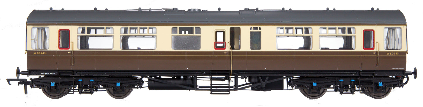 Black Label GWR Great Western Q13 Inspection Saloon, BR WR Chocolate & Cream W80943