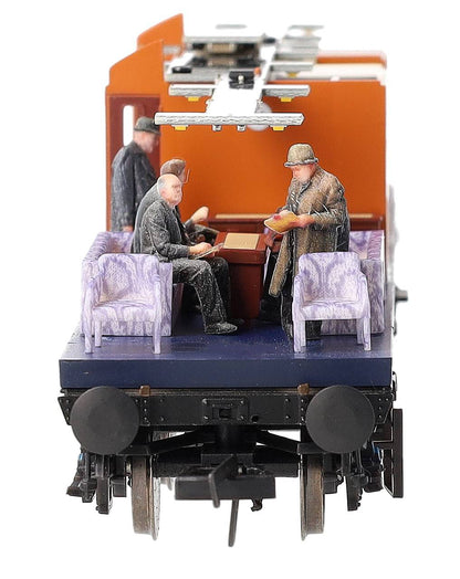 80500-076C 1:76 Scale Exclusive Black Label BR Steam Era Q13 Inspection Saloon Engineers - Full Colour 3D Print