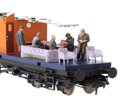 80500-076C 1:76 Scale Exclusive Black Label BR Steam Era Q13 Inspection Saloon Engineers - Full Colour 3D Print