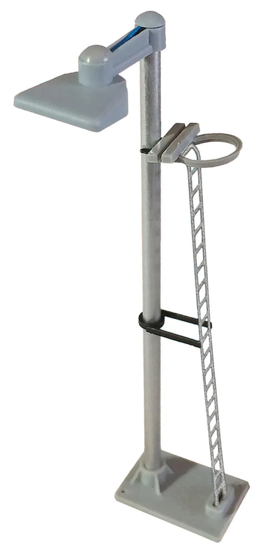 Dustpan Single Head Short Yard Lamp (Yellow Led) (Silver Ladder)