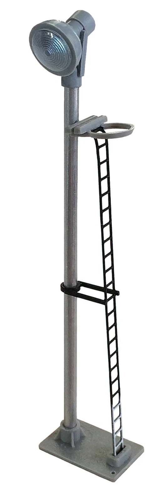 Single Spotlight Head Short Yard Lamp Black Ladder