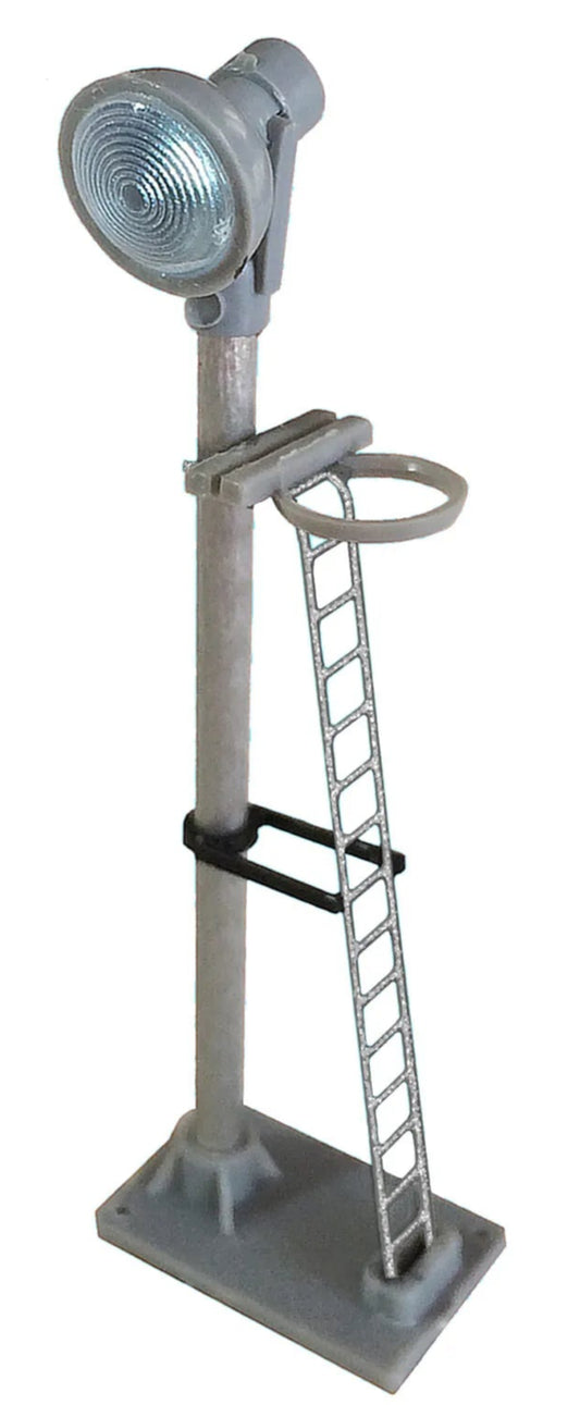 Single Spotlight Head Short Lamp (Silver Ladder) Yellow LED