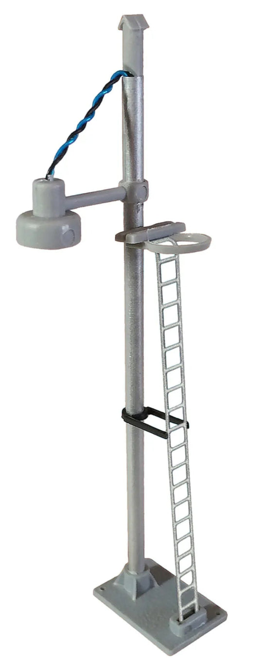 Single Bowl Head Short Yard Lamp (Silver Ladder) Yellow LED