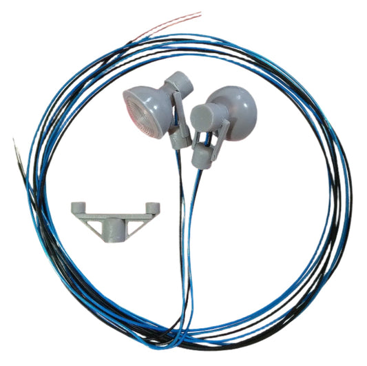 Spotlight Head Only Twin Pack (Yellow Led)