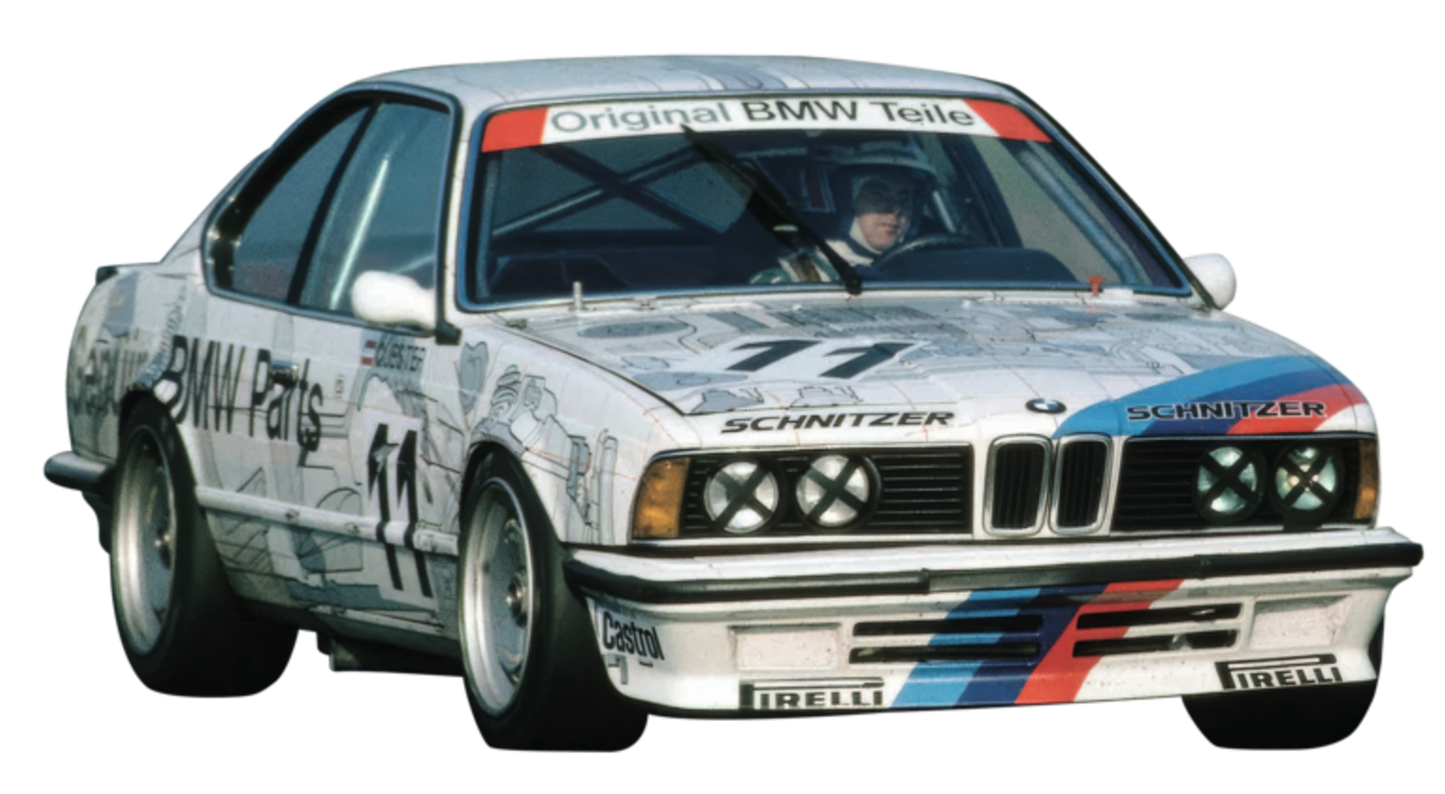 Carrera Digital 132 BMW 635 CSI  'Schnitzer, Genuine BMW Parts, No.11'