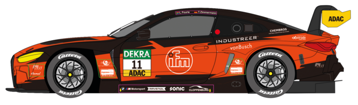 Carrera Digital 132 BMW M4 GT3 'FK Performance Motorsport, No. 11'