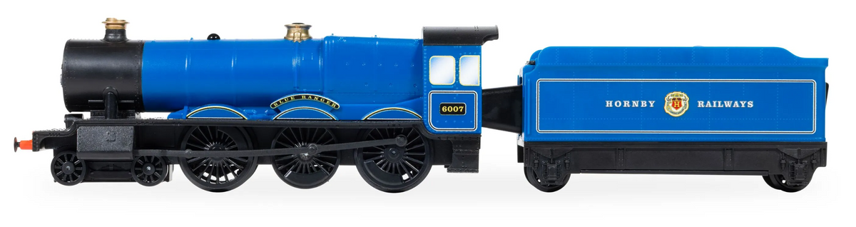R9378SS Playtrains Blue Ranger Steam Train with Steam