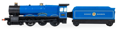 R9378SS Playtrains Blue Ranger Steam Train with Steam
