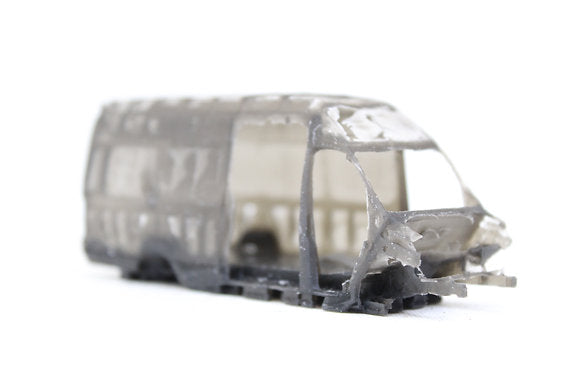 Gutted Large Vans - UNPAINTED - Pack of 5