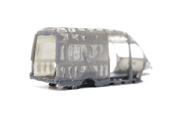 Gutted Large Vans - UNPAINTED - Pack of 5