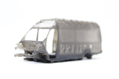 Gutted Large Vans - UNPAINTED - Pack of 5