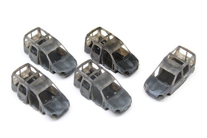 Gutted Small Vans - UNPAINTED - Pack of 5