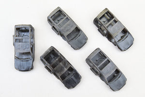 Gutted Small Vans - UNPAINTED - Pack of 5