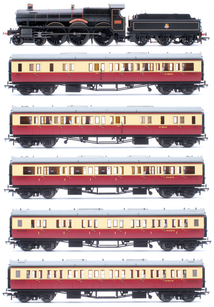 Hornby 'Saint' Class and 5 Collett Coaches Bundle
