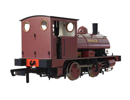 LYR 'Pug' 0-4-0ST "Prince" United Glass Bottle Manufacturer Lined Red Steam Locomotive - DCC Sound