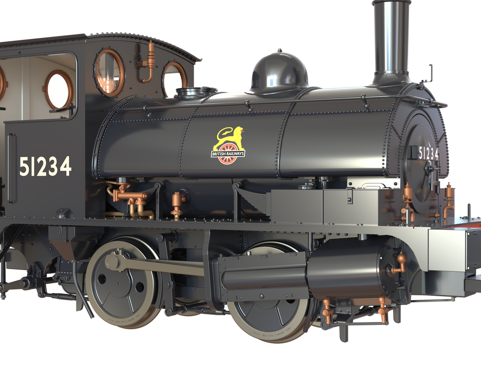 Clark Railworks C1025 LYR 'Pug' 0-4-0ST 51234 BR – Rails