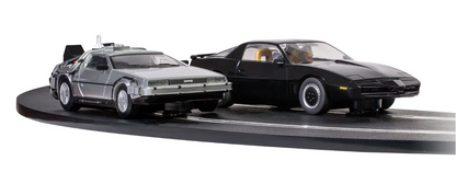 1980s TV - Back to the Future vs Knight Rider Race Set