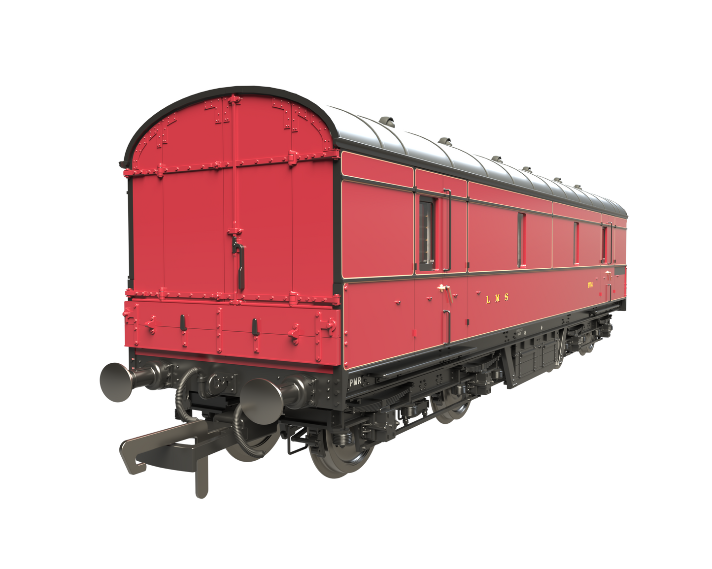 C2020 LMS 42ft GUV Parcels Van LMS Lined Crimson 37714